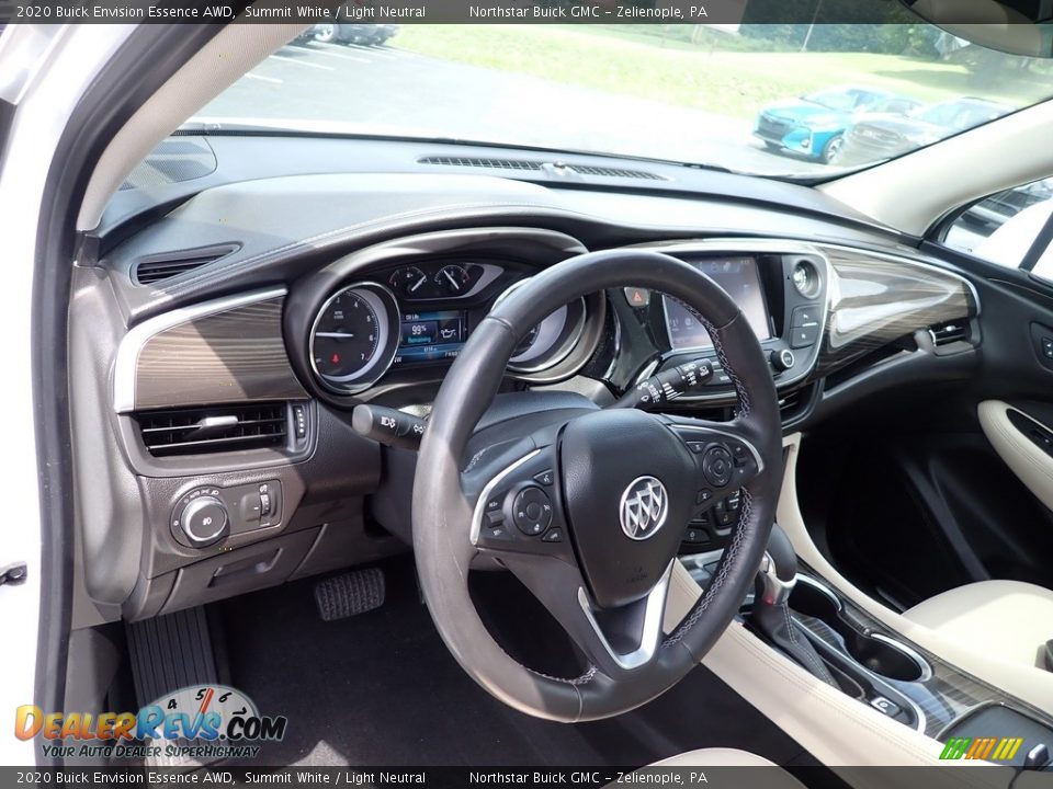 2020 Buick Envision Essence AWD Summit White / Light Neutral Photo #29