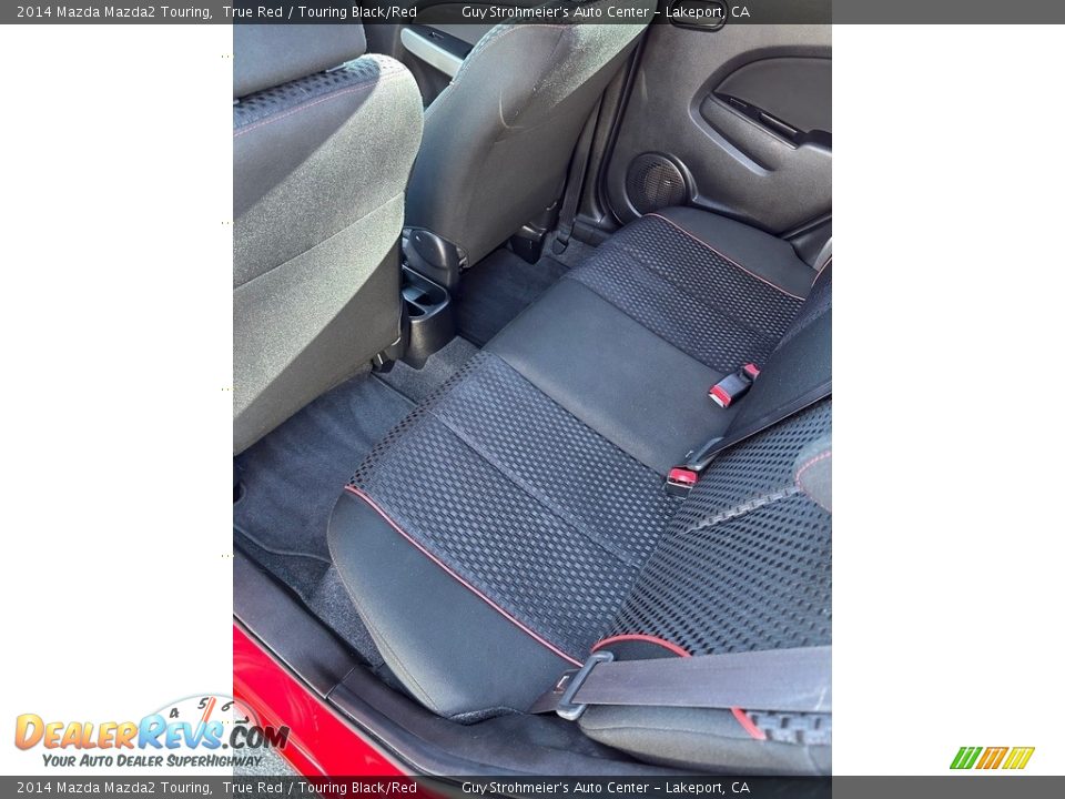 Rear Seat of 2014 Mazda Mazda2 Touring Photo #11