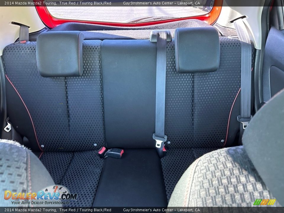Rear Seat of 2014 Mazda Mazda2 Touring Photo #12