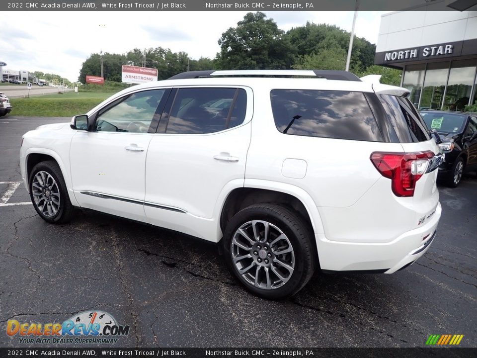 2022 GMC Acadia Denali AWD White Frost Tricoat / Jet Black Photo #3