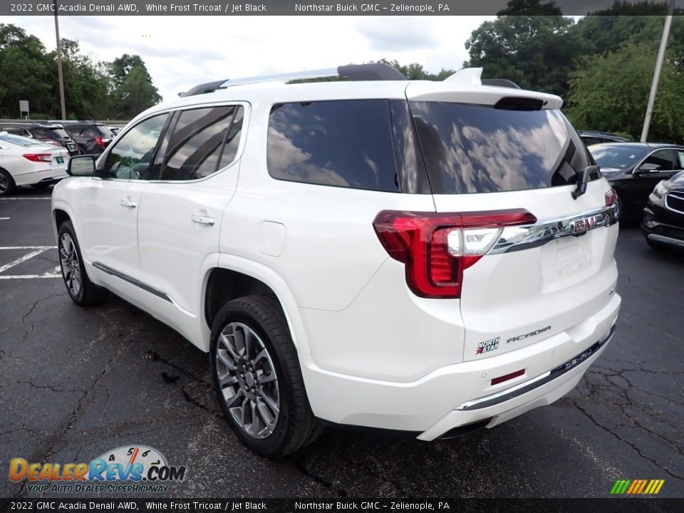 2022 GMC Acadia Denali AWD White Frost Tricoat / Jet Black Photo #4