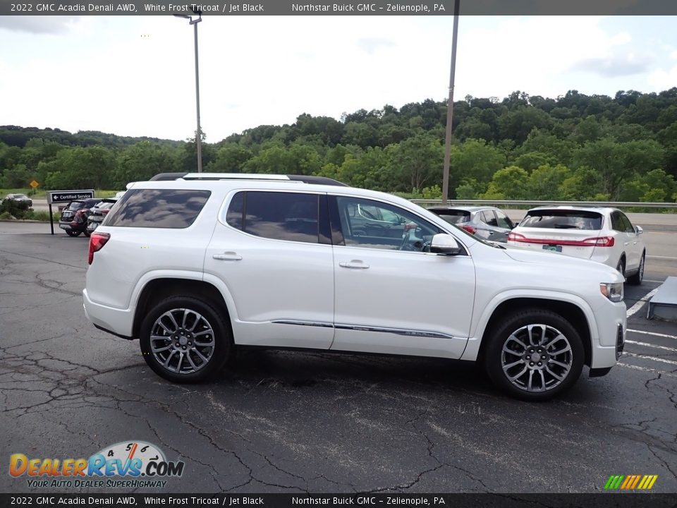 2022 GMC Acadia Denali AWD White Frost Tricoat / Jet Black Photo #8