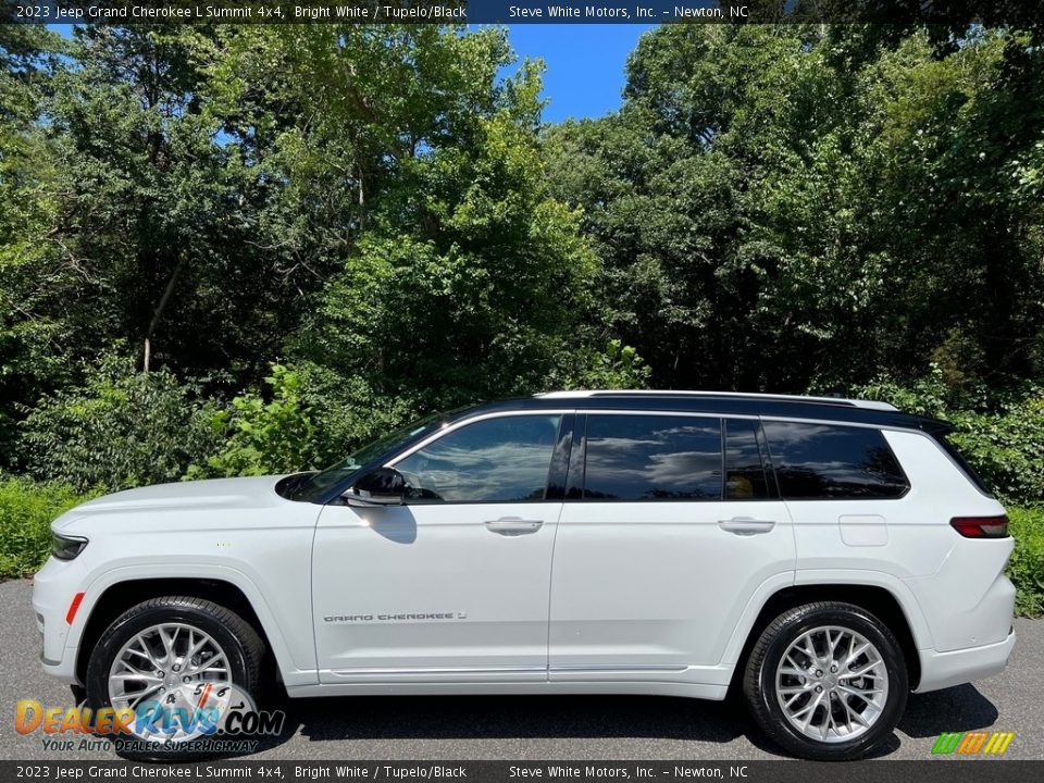 Bright White 2023 Jeep Grand Cherokee L Summit 4x4 Photo #1