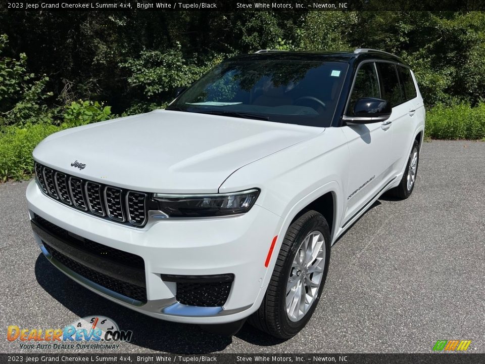 2023 Jeep Grand Cherokee L Summit 4x4 Bright White / Tupelo/Black Photo #2