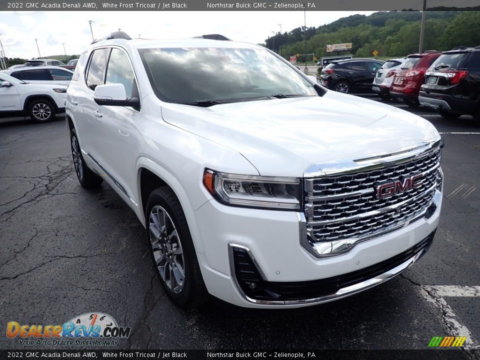 2022 GMC Acadia Denali AWD White Frost Tricoat / Jet Black Photo #10