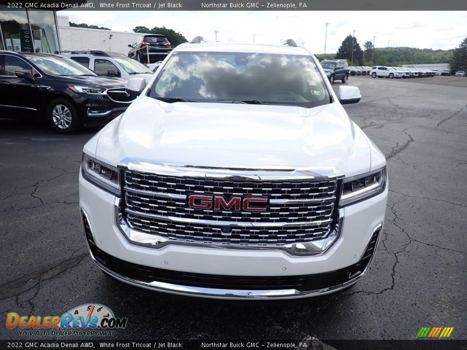 2022 GMC Acadia Denali AWD White Frost Tricoat / Jet Black Photo #11