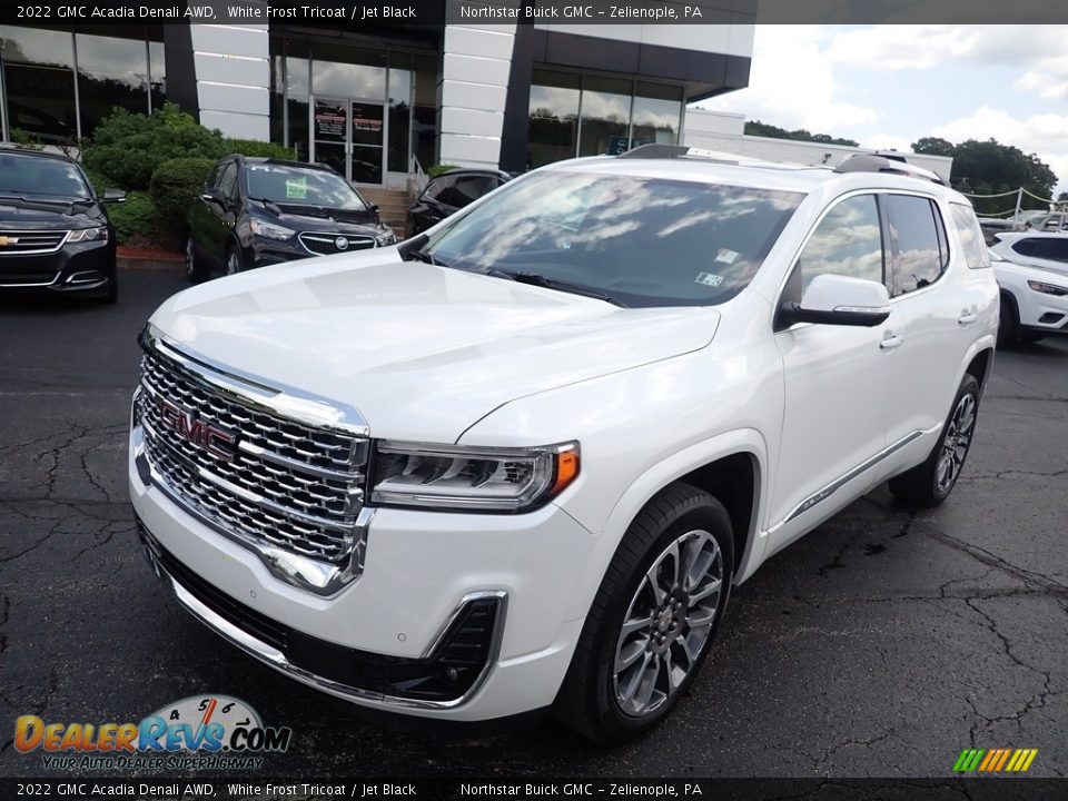 White Frost Tricoat 2022 GMC Acadia Denali AWD Photo #12