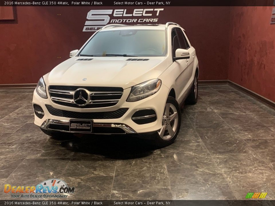 2016 Mercedes-Benz GLE 350 4Matic Polar White / Black Photo #1