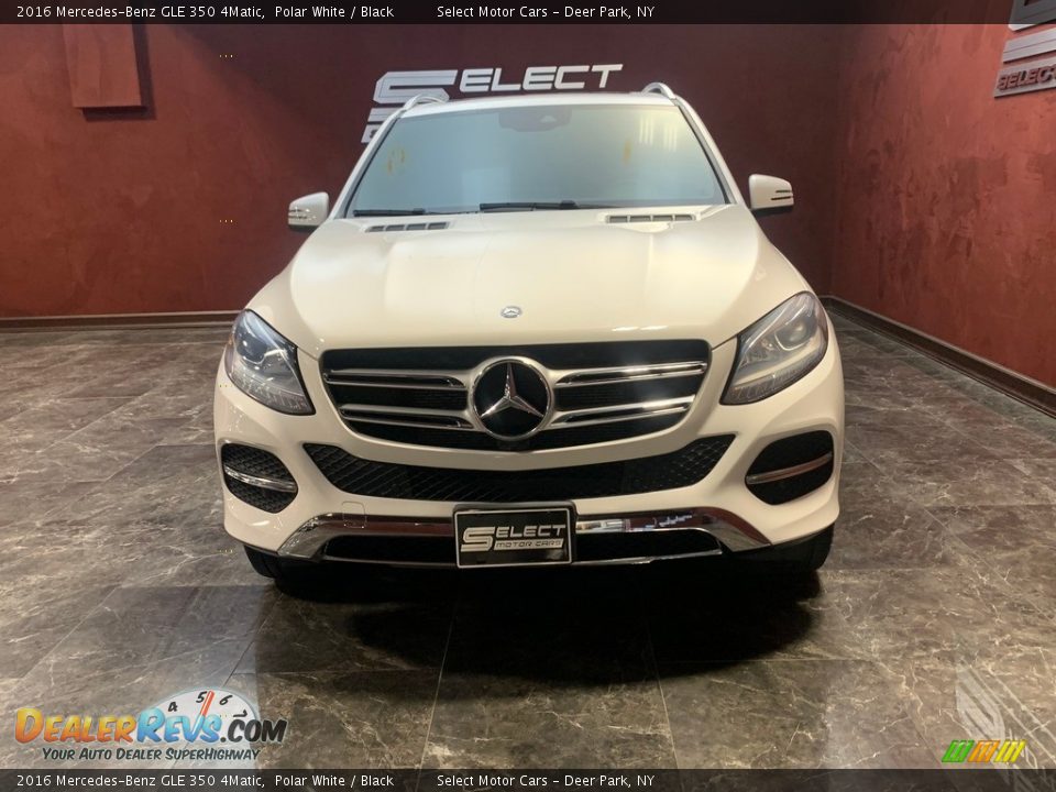 2016 Mercedes-Benz GLE 350 4Matic Polar White / Black Photo #2