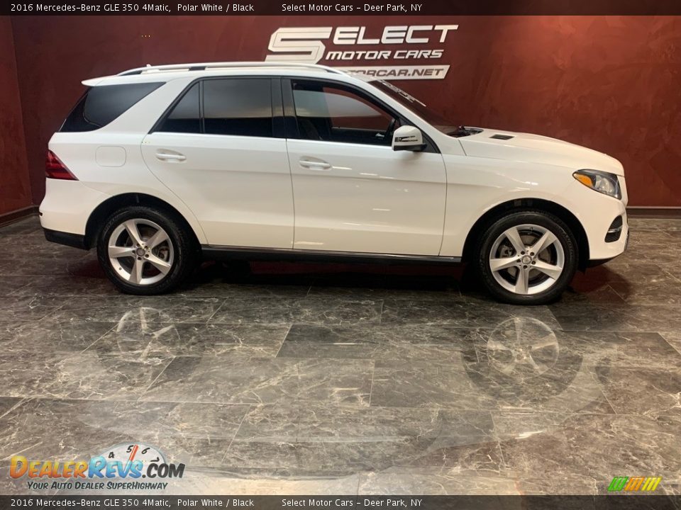 2016 Mercedes-Benz GLE 350 4Matic Polar White / Black Photo #4