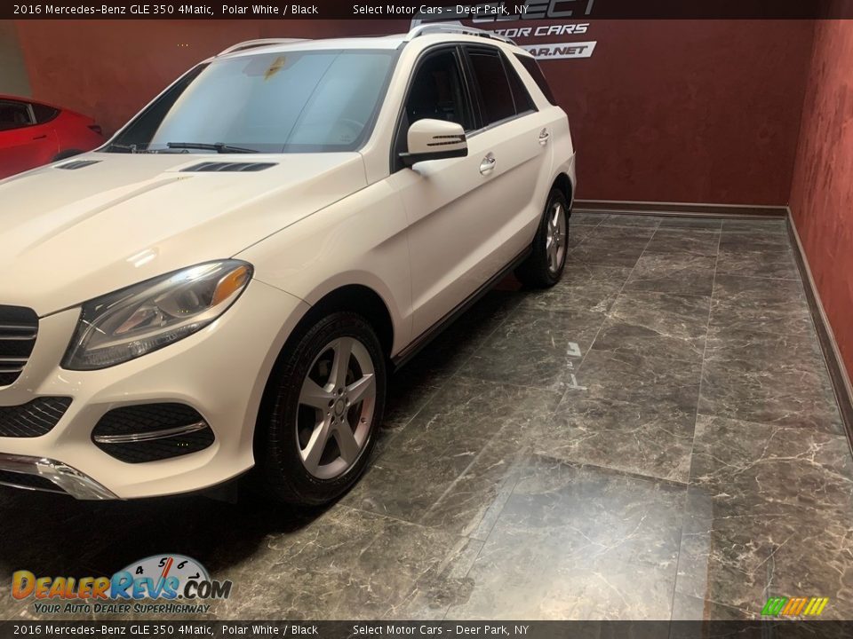 2016 Mercedes-Benz GLE 350 4Matic Polar White / Black Photo #6