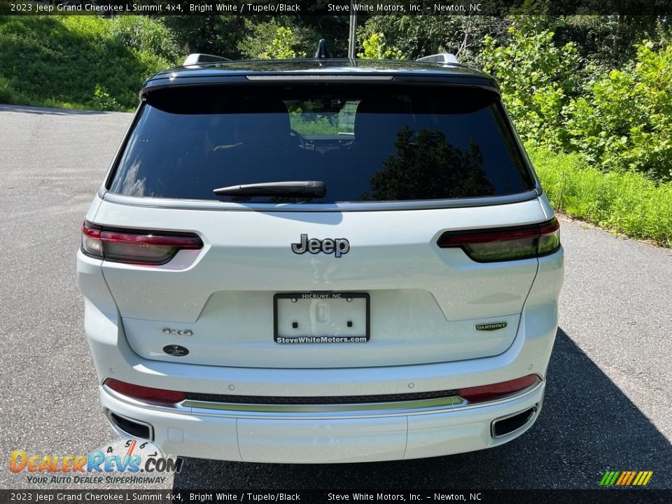 2023 Jeep Grand Cherokee L Summit 4x4 Bright White / Tupelo/Black Photo #7