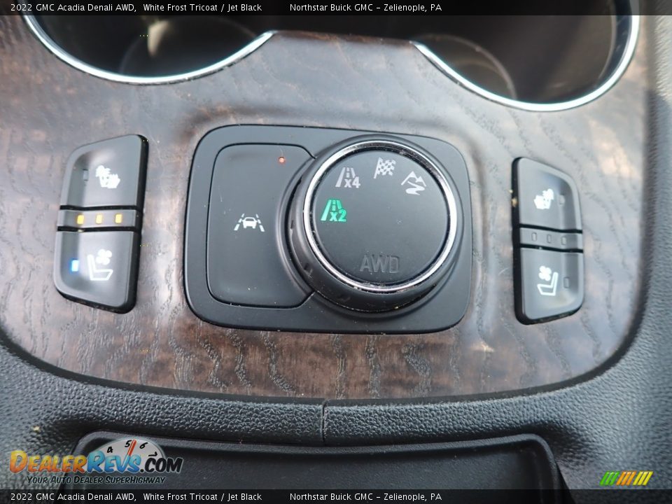 Controls of 2022 GMC Acadia Denali AWD Photo #27