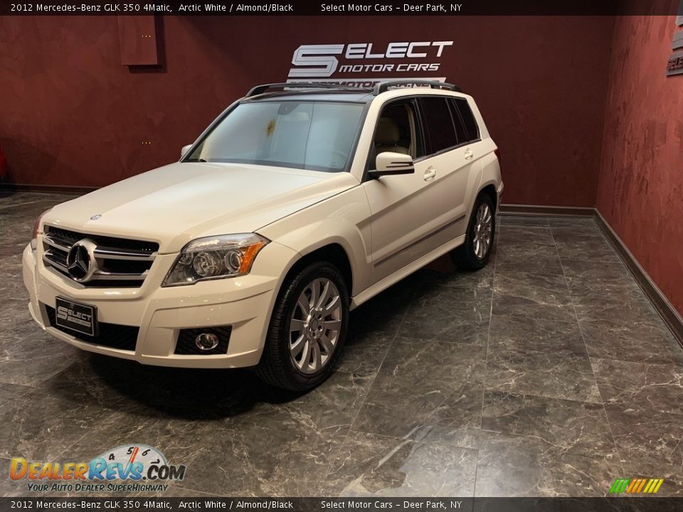 2012 Mercedes-Benz GLK 350 4Matic Arctic White / Almond/Black Photo #6