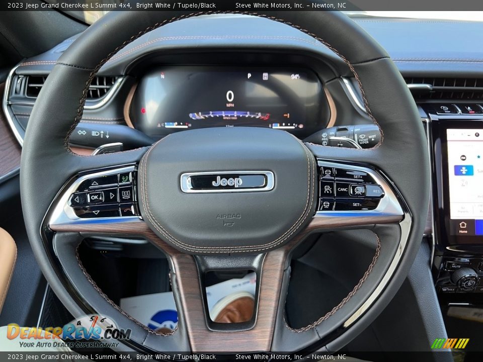 2023 Jeep Grand Cherokee L Summit 4x4 Steering Wheel Photo #22