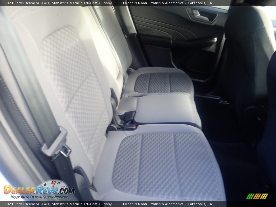 2021 Ford Escape SE 4WD Star White Metallic Tri-Coat / Ebony Photo #16