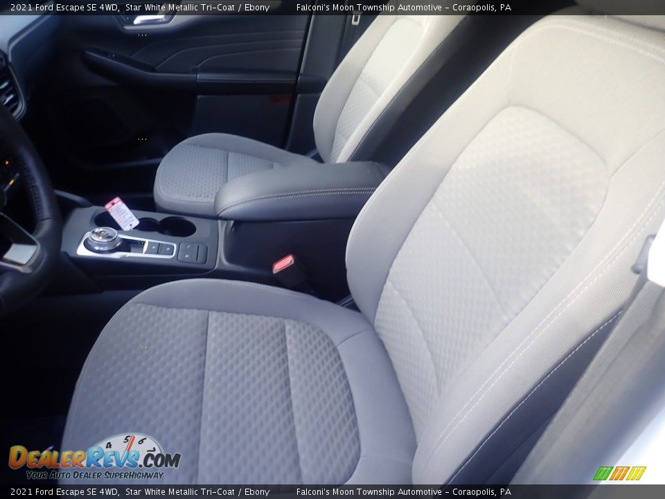 2021 Ford Escape SE 4WD Star White Metallic Tri-Coat / Ebony Photo #17
