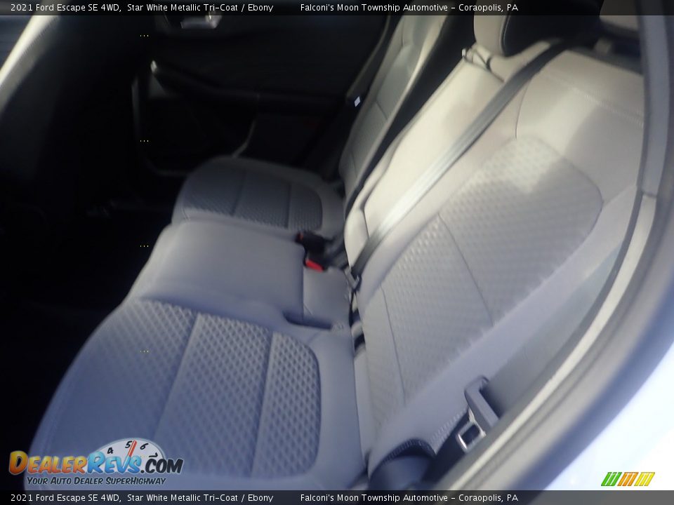 2021 Ford Escape SE 4WD Star White Metallic Tri-Coat / Ebony Photo #18