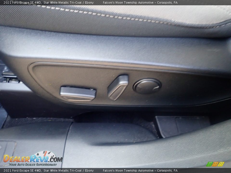 2021 Ford Escape SE 4WD Star White Metallic Tri-Coat / Ebony Photo #22