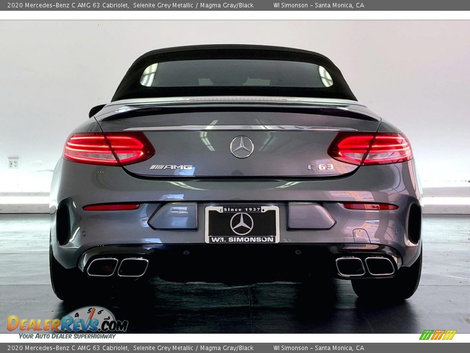 Exhaust of 2020 Mercedes-Benz C AMG 63 Cabriolet Photo #3