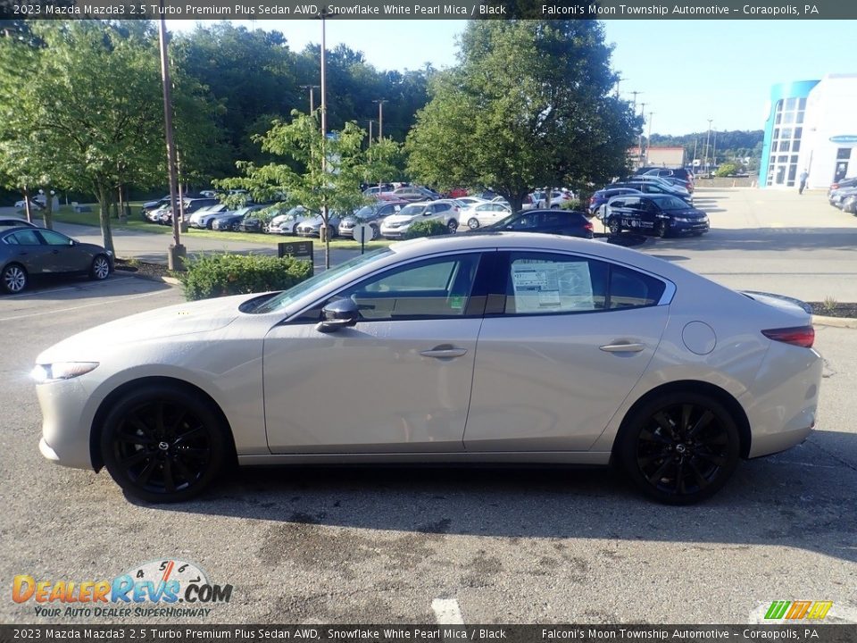 2023 Mazda Mazda3 2.5 Turbo Premium Plus Sedan AWD Snowflake White Pearl Mica / Black Photo #5