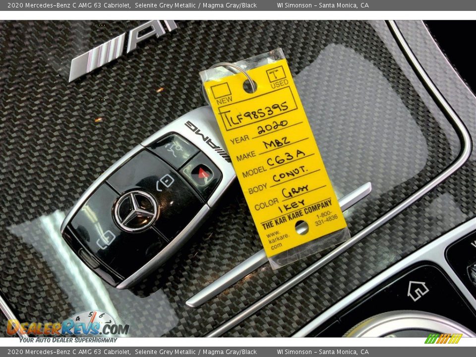 Keys of 2020 Mercedes-Benz C AMG 63 Cabriolet Photo #11