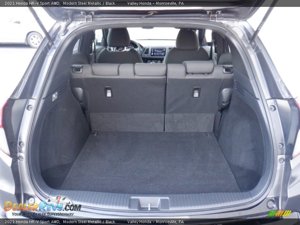 2021 Honda HR-V Sport AWD Modern Steel Metallic / Black Photo #27