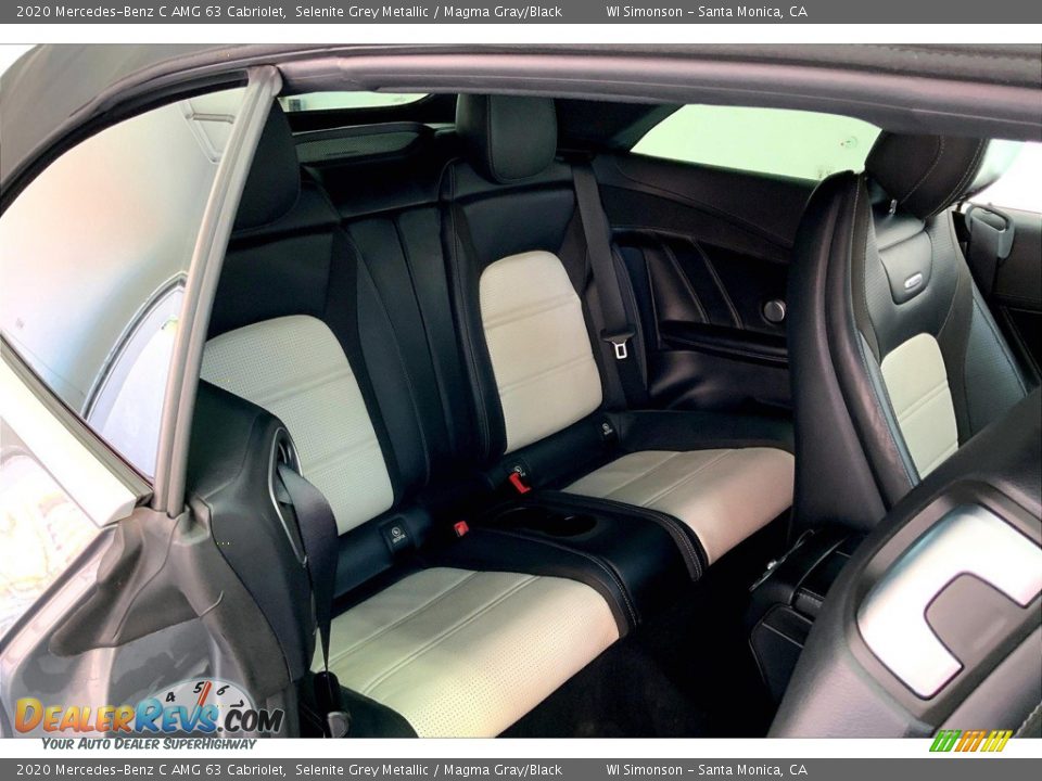 Rear Seat of 2020 Mercedes-Benz C AMG 63 Cabriolet Photo #19