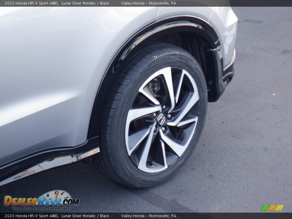 2020 Honda HR-V Sport AWD Lunar Silver Metallic / Black Photo #2
