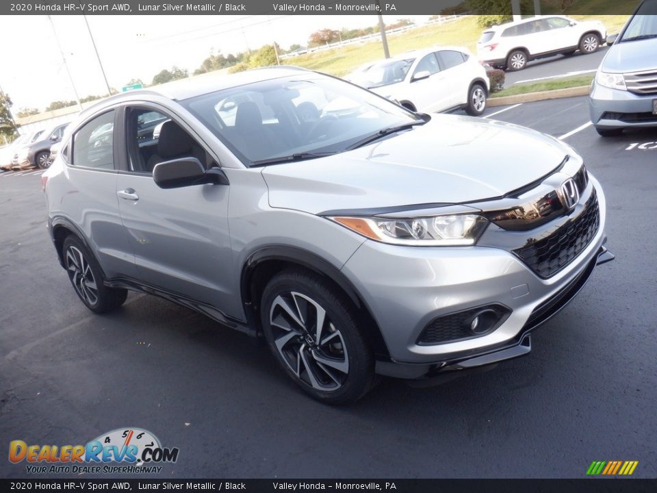2020 Honda HR-V Sport AWD Lunar Silver Metallic / Black Photo #4