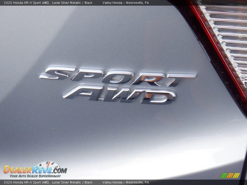 2020 Honda HR-V Sport AWD Lunar Silver Metallic / Black Photo #5