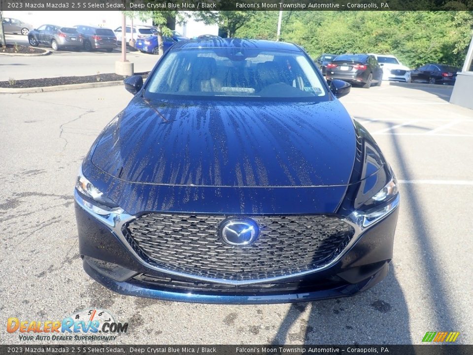 2023 Mazda Mazda3 2.5 S Select Sedan Deep Crystal Blue Mica / Black Photo #7
