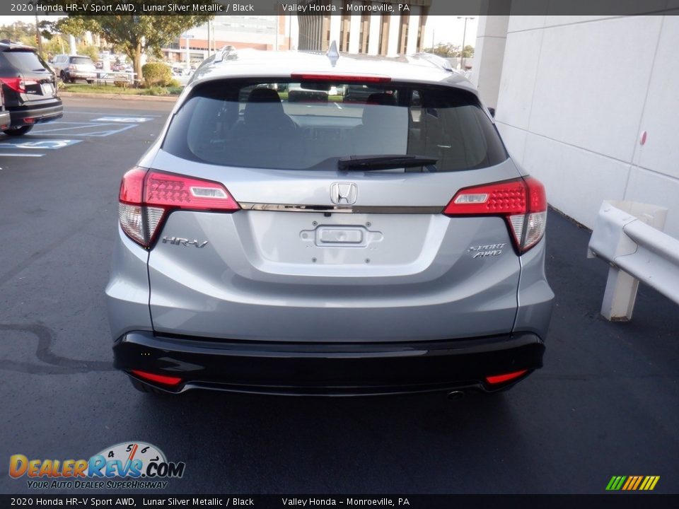 2020 Honda HR-V Sport AWD Lunar Silver Metallic / Black Photo #6