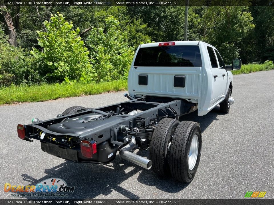 2023 Ram 3500 Tradesman Crew Cab Bright White / Black Photo #6