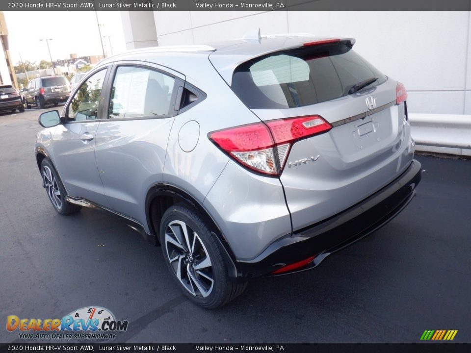 2020 Honda HR-V Sport AWD Lunar Silver Metallic / Black Photo #7