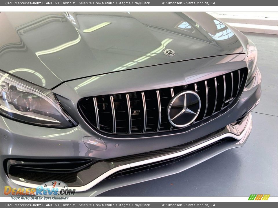 2020 Mercedes-Benz C AMG 63 Cabriolet Selenite Grey Metallic / Magma Gray/Black Photo #29