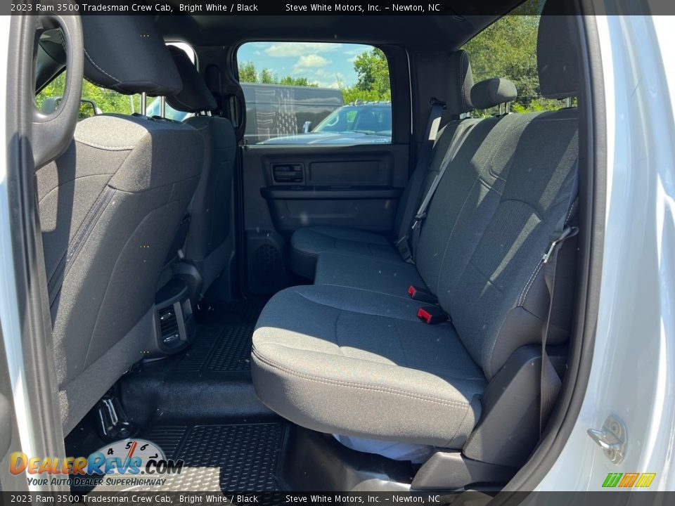 Rear Seat of 2023 Ram 3500 Tradesman Crew Cab Photo #12