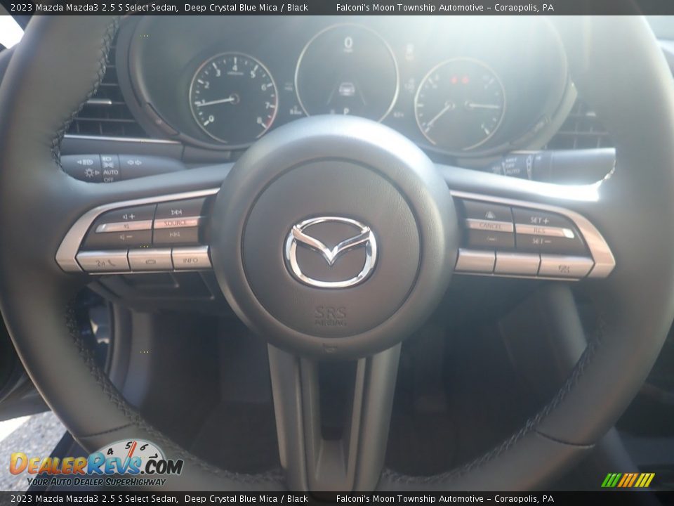 2023 Mazda Mazda3 2.5 S Select Sedan Deep Crystal Blue Mica / Black Photo #16