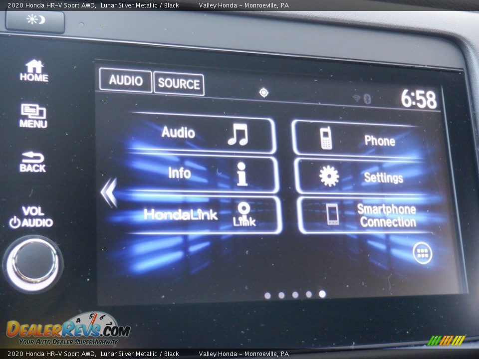 2020 Honda HR-V Sport AWD Lunar Silver Metallic / Black Photo #15