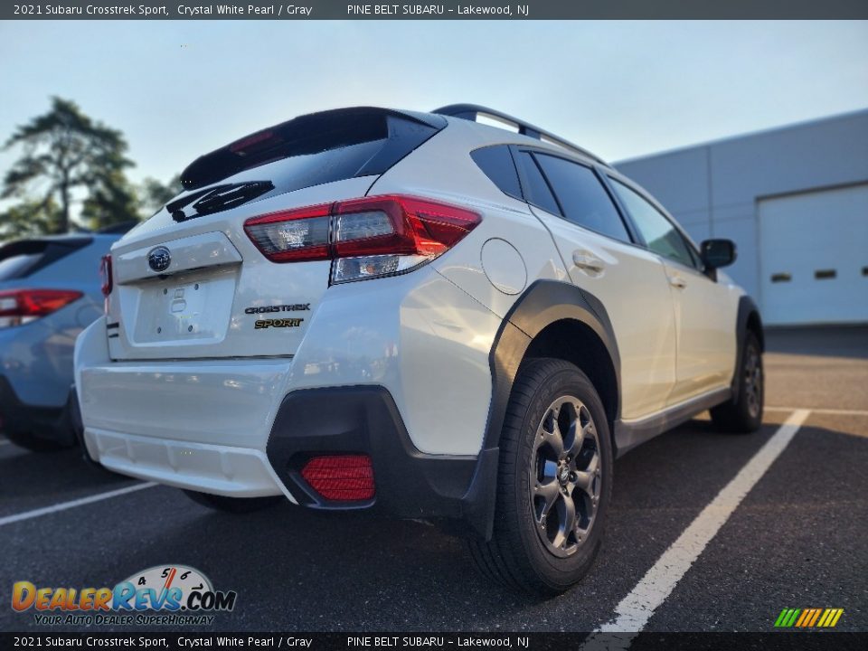 2021 Subaru Crosstrek Sport Crystal White Pearl / Gray Photo #3