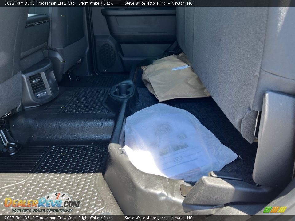 Rear Seat of 2023 Ram 3500 Tradesman Crew Cab Photo #13