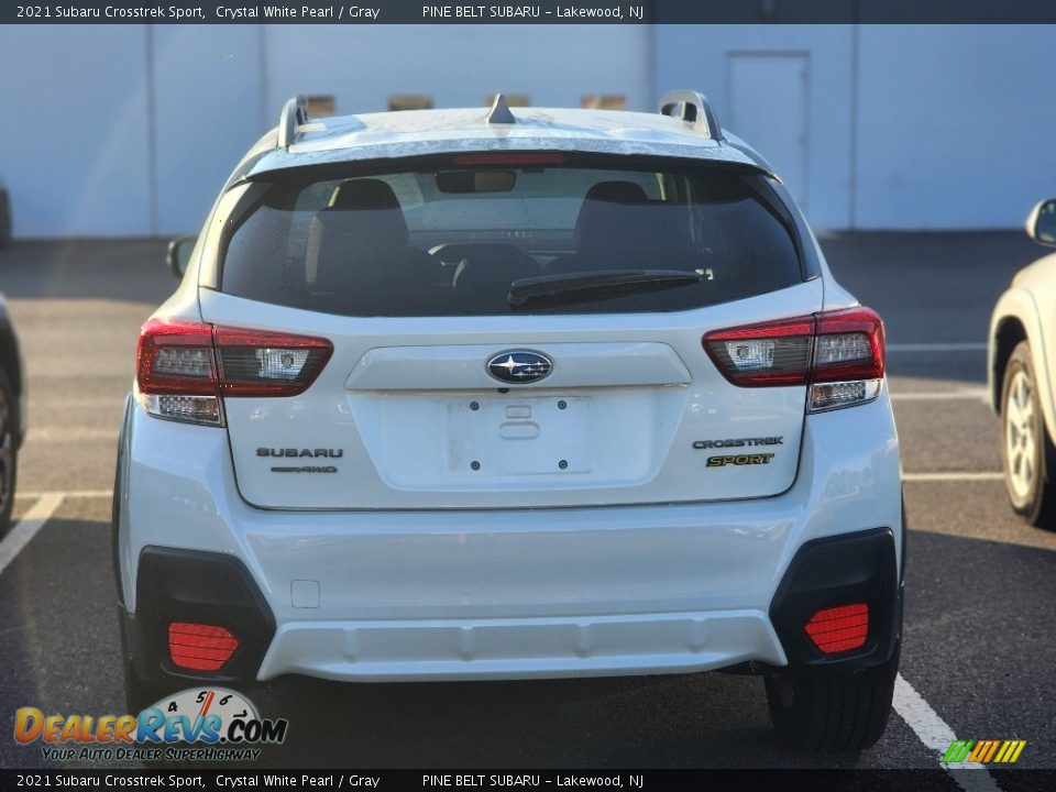 2021 Subaru Crosstrek Sport Crystal White Pearl / Gray Photo #4