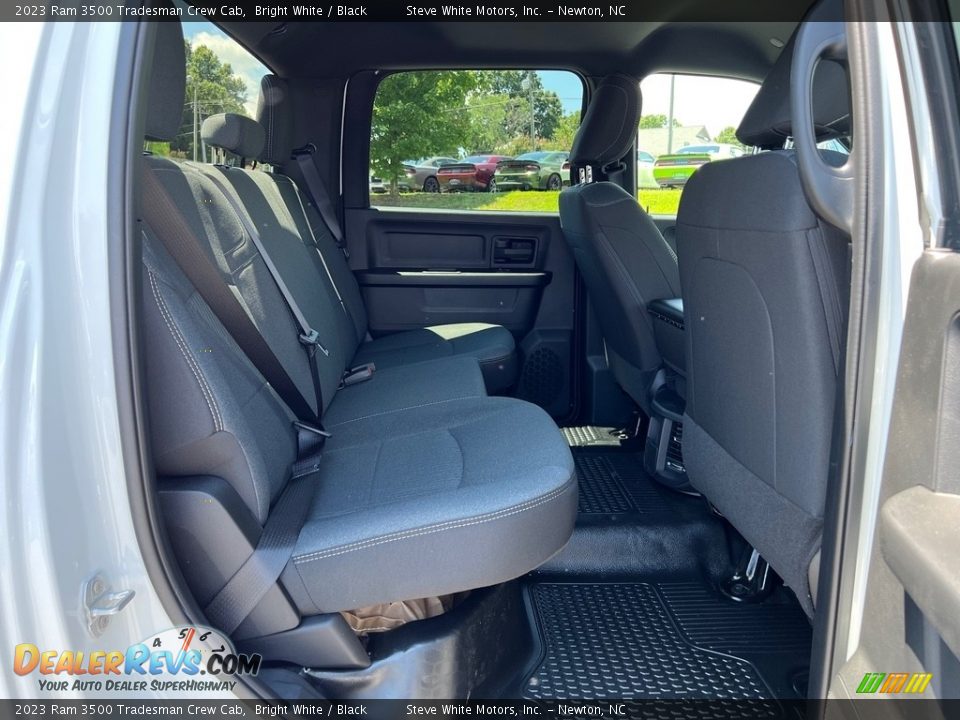 Rear Seat of 2023 Ram 3500 Tradesman Crew Cab Photo #14