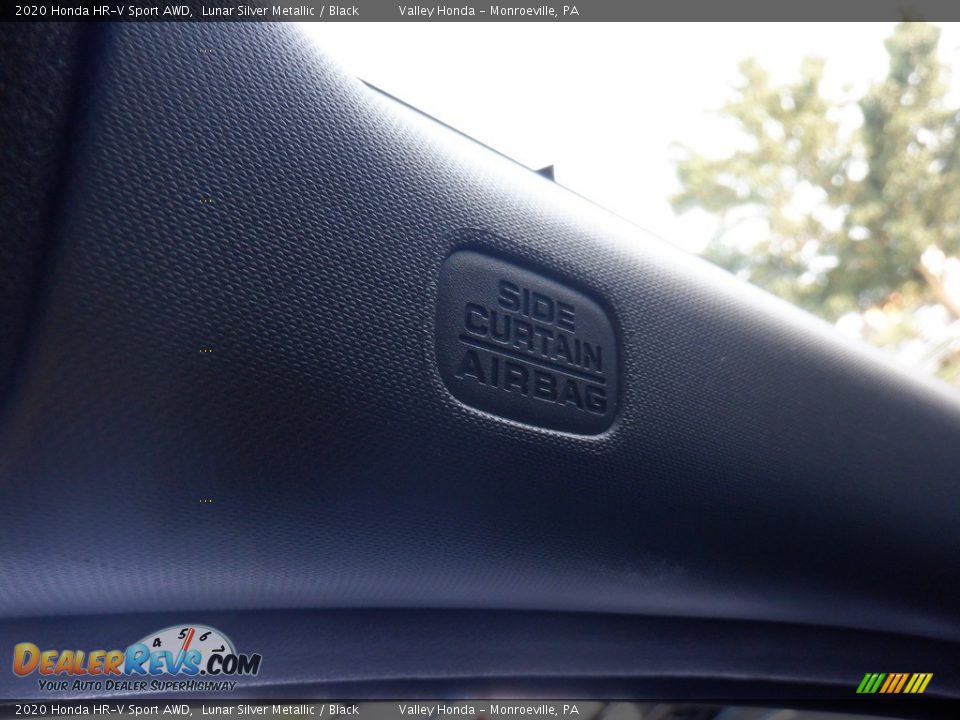 2020 Honda HR-V Sport AWD Lunar Silver Metallic / Black Photo #17
