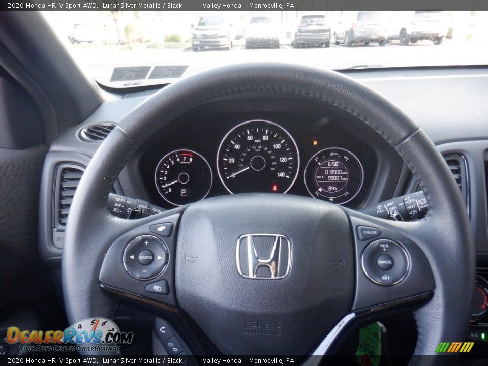 2020 Honda HR-V Sport AWD Lunar Silver Metallic / Black Photo #18