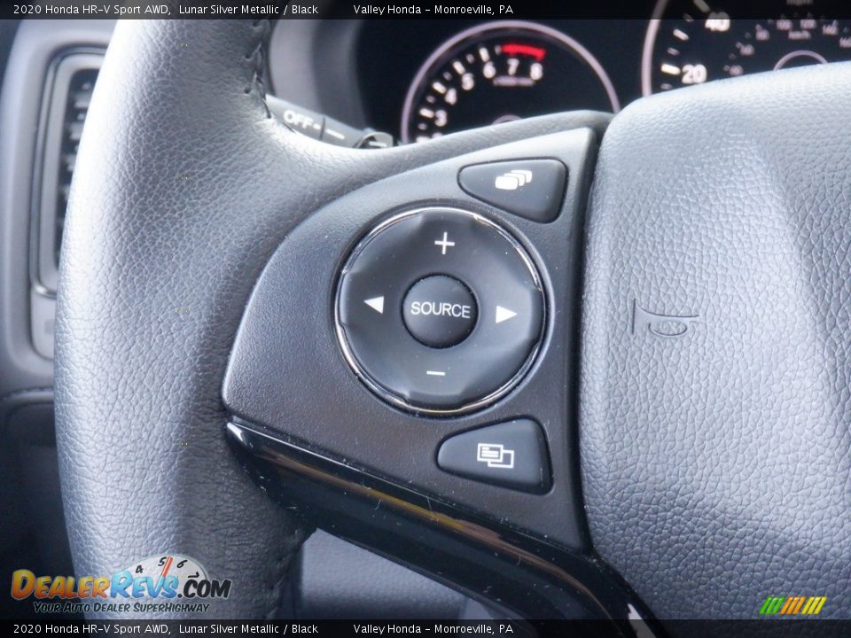 2020 Honda HR-V Sport AWD Lunar Silver Metallic / Black Photo #19