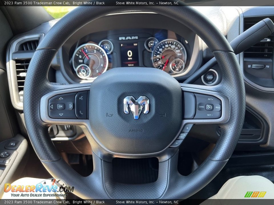 2023 Ram 3500 Tradesman Crew Cab Steering Wheel Photo #17