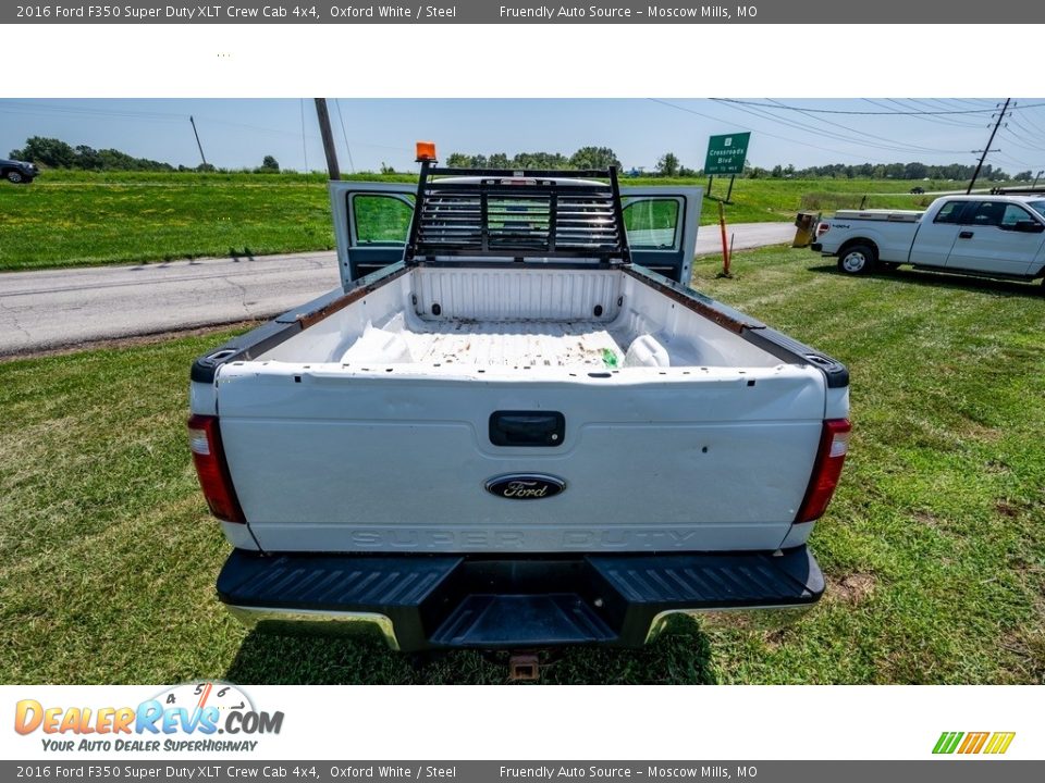 2016 Ford F350 Super Duty XLT Crew Cab 4x4 Oxford White / Steel Photo #21