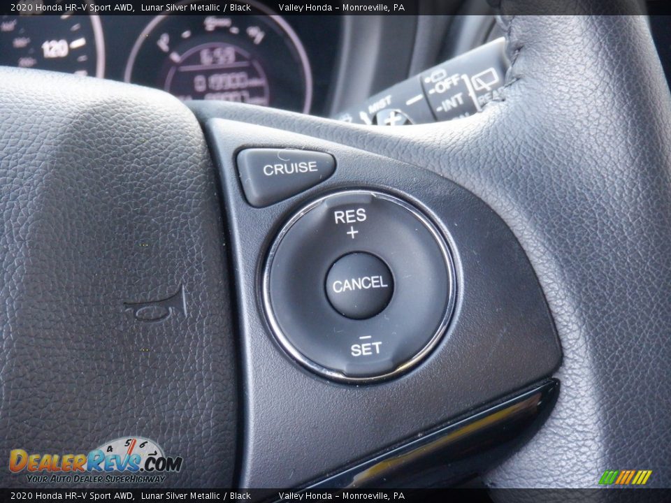 2020 Honda HR-V Sport AWD Lunar Silver Metallic / Black Photo #20
