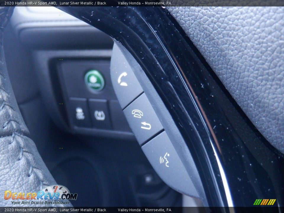 2020 Honda HR-V Sport AWD Lunar Silver Metallic / Black Photo #21